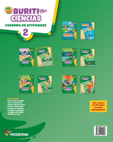 Caderno - Buriti Plus Ciências 2 - verso